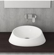 Resim Bocchi Venezia Parlak Beyaz Çanak Lavabo 56 CM 1010-001-0125 