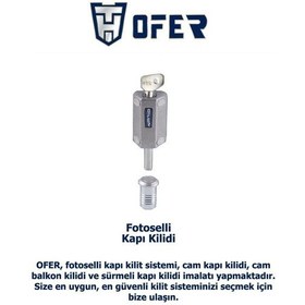 Resim Ofer fotoselli kapılar için GÜVENLİKLİ emniyet kilidi YENİ TİP 