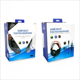 Resim YUES PS4 Multi Fonksiyonel Oyuncu Kulaklığı – 3.5 mm, Mikrofonlu, PS5/PS4/PS3/Xbox/PC Uyumlu, Kapalı Tasarım 