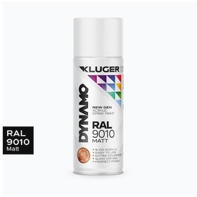 Resim Kluger Mat Beyaz Spey Boya Ral 9010 Mat 