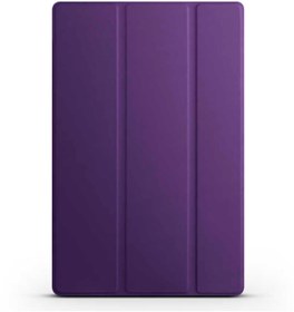Resim Fuchsia Honor Pad 8 Uyumlu Akıllı Kılıf PU Deri Standlı Tablet Kılıfı 