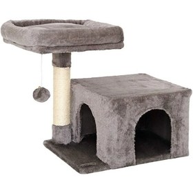 Resim Nursoft Komfor Stepli Yuvalı Kedi Tırmalaması 