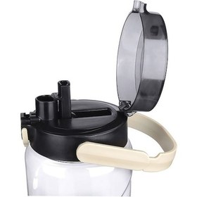 Resim Şeffaf Matara - 2000 Ml - 67,6 Oz - Watermode Matara - Elm-01-767788 Diğer 