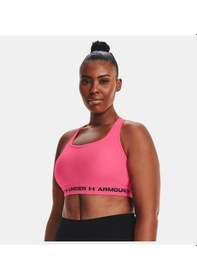 Resim Under Armour Kadın ArmourMid Çapraz Sırtlı Spor Sütyeni 1361034-653 Siyah 