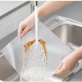 Resim 3dprototürk Kaydırmaz Şeffaf Dolap Içi Ve Çekmece Içi Örtüsü 1000 X 45 Cm 10 Metre Dolap Çok Amaçlı Ev Ürünü Turuncu 