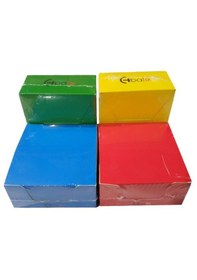 Resim Bafix Kutulu Küp Blok 9 X 9 X 5 Cm Küp Not Kağıdı 