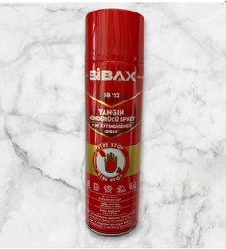 Resim Sibax Yangın Söndürücü Sprey 600ml. 