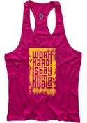 Resim BLUU Hmblw Fitness Gym Tank Top Sporcu Atleti 