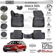 Resim Audi A4 B9 / 2015 Sonrası / Siyah / Rizline Paspas 