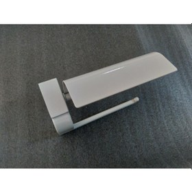 Resim Tema Premium Kağıtlık Kapaklı Beyaz 71009-3 