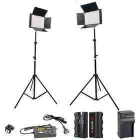 Resim Deyatech 2'li Pro Led 800 Video Youtube Çekim Işığı 