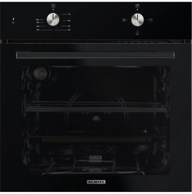 Resim Kumtel Ankastre Set KO-40TAHDF Gaz Emniyetli Cam Ocak ve 3 Programlı A+ Sınıfı Siyah Ankastre Fırın 