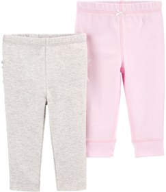 Resim Carter's Kız Bebek 2'li Pantolon Set 