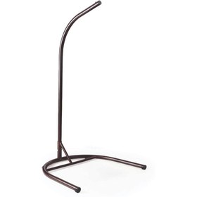 Resim ReHome Capri Swing Tek Kişilik Metal Salıncak Ayağı Kahve 
