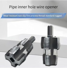 Resim Yıldızan Mauedest Yeni 1/2,3/4 PPR su borusu iç iplik açacağı PVC plastik boru elektrikli manuel iç iş parçac 