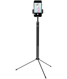Resim Philips Dlk3621n 93 2 İn 1 Tripod Standı Telefon Tutacağı Youtube Selfi Canlı Yayın İçin Işıklı Telefon Tutucu Siyah 