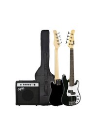 Resim Midex Cbg-380bk 38 İnç 7/8 Ebat 10-14 Yaş Arası Genç Ve Çocuk İçin Amfili Bas Gitar Seti 