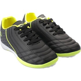 Resim Slazenger HINO HS Çocuk Halı Saha Siyah / Sarı Futbol Ayakkabısı 