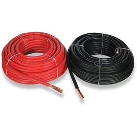 Resim 16mm Siyah Akü Kablosu - 25 Metre 