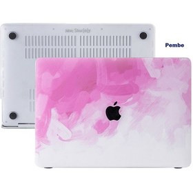 Resim Apple Uyumlu MacBook Air Kılıf M1 HardCase Touch ID A1932 A2179 A2337 Paint02 