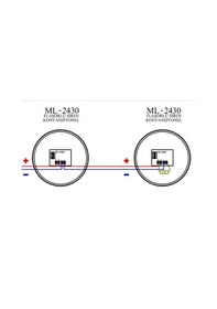 Resim Mavigard Ml-2430 Flaşörlü Elektronik Siren Kırmızı 24V Dc 