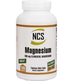 Resim Magnesium Malat Glisinat Taurat 180 Tablet 3 Kutu Magnezyum 540 Tablet 