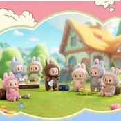Resim Labubu 1:1 Yüksek Kaliteli Canavar Kawaii Kör Kutu Serisi Pvc Anime Figürü Black Altın 