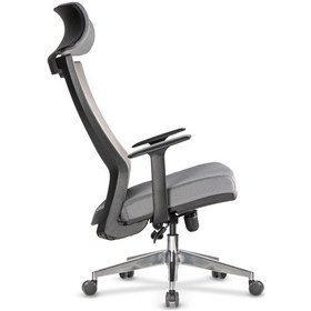 Resim Uzayofismobilyaları Uzay Ofis Rosetta Fileli Müdür Koltuğu- Gri 