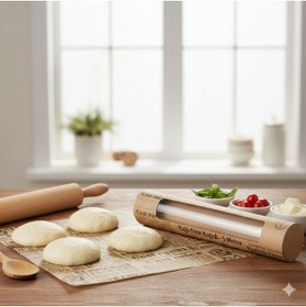 Resim GODHLIFE Yapışmaz Yağlı Fırın Kağıdı 5 Metre | Pişirme Kağıdı - Börek, Kurabiye, Pizza ve Airfryer İçin 