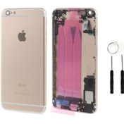 Resim instatech Iphone 7g Uyumlu Dolu Kasa + Montaj Seti Hediye - Gold 