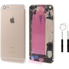 Resim instatech Iphone 7g Uyumlu Dolu Kasa + Montaj Seti Hediye - Gold 