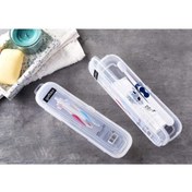 Resim Genel Markalar Taşınabilir Diş Fırçası Ve Macunu Saklama Kutusu Kilitli 