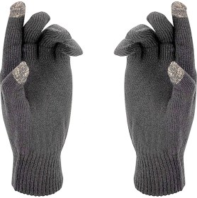 Resim Thermoform Active Touch Unisex Eldiven Antrasit 