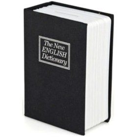 Resim Mobgift Kitap Görünümlü Anahtarlı Gizli Kasa Kumbara Siyah 