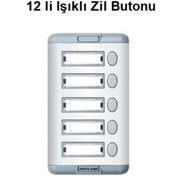 Resim 12 Li Işıklı Zil Butonu 