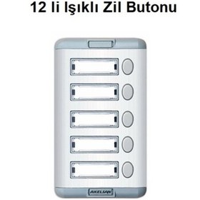 Resim 12 Li Işıklı Zil Butonu 