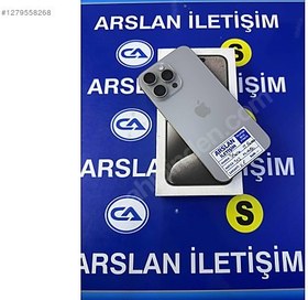 Resim Apple iPhone 15 Pro Max İkinci El TR | 512 GB | Natürel Titanyum 