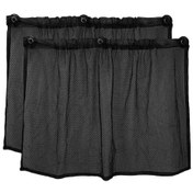 Resim Jeehugo Araba Gölge Perdeği, Isı Ve Güneş Engeli, 50x75cm Ağ Desenli, 50% Gölgeleme Oranı, Siyah, 2 Adet, Kolay Kurulum, Tüm Araçlara Uygun 