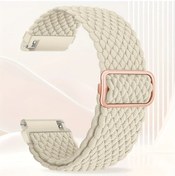 Resim Cloud011 Galaxy Watch 7 6 5 4 40mm 44mm 5 Pro 45mm Esnek Nylon Kol Saati Star Color 22mm 