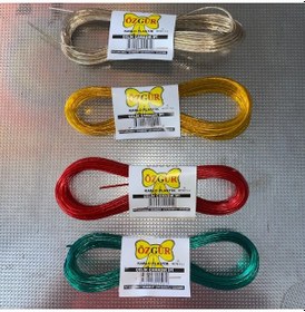 Resim Çamaşır İpi Telli Pvc Kaplamalı Kırmızı St00317, One Size Kırmızı 