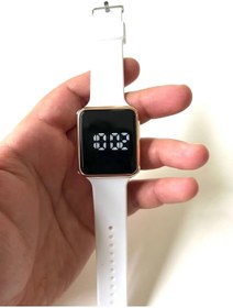 Resim ÇENÇEN Çok Renkli Işıklı Hayalet Ekran Silikon Kordon Unisex Çocuk Saati 