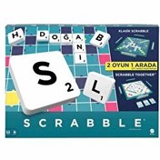 Resim Scrabble Classic 2'si 1 Arada Türkçe HXV98 
