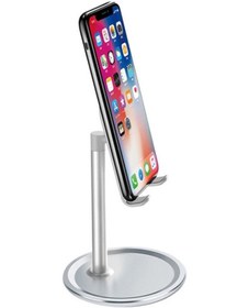 Resim Ally K7 Masaüstü Stand Cep Telefonu ve Tablet Tutucu Gümüş 