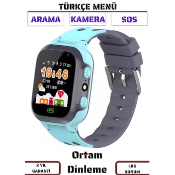 Twox Yeni Nesil Kameralı Akıllı Takip Çocuk Saati (İthalatçı Garantili)