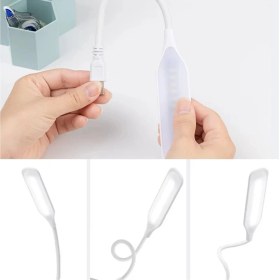 Resim Venüs Shopping USB Girişli 14 Ledli 3 Kademeli Dokunmatik Masa/Kitap Okuma Lambası Ledi Beyaz (4887) 