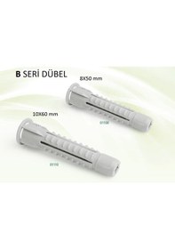 Resim Plastik Dübel - Plastic Anchor 12x60 MM - A Seri 50'li 