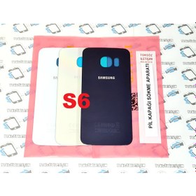 Resim Samsung Galaxy S6 Arka Kapak Batarya Pil Kapağı (135744389) 