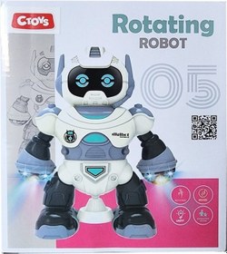 Resim Canda Oyuncak Rotating Işıklı Ve Sesli Dans Eden Robot 
