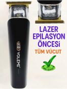 Resim VOLEMİ V-0173 Lazer-epilasyon Öncesi Tüm Vücut Tıraş Makinesi Sakal-ense-vücut Kişisel Bakım Aletleri 