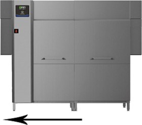 Resim Professional Çift Durulamalı Konveyörlü Bulaşık Makinesi 250 Sepet/saat (ön Yıkama Modülü İle Kullanılacak İse 865506 İle Birlikte Sipariş Edilmelidir) EDR25PER5V 